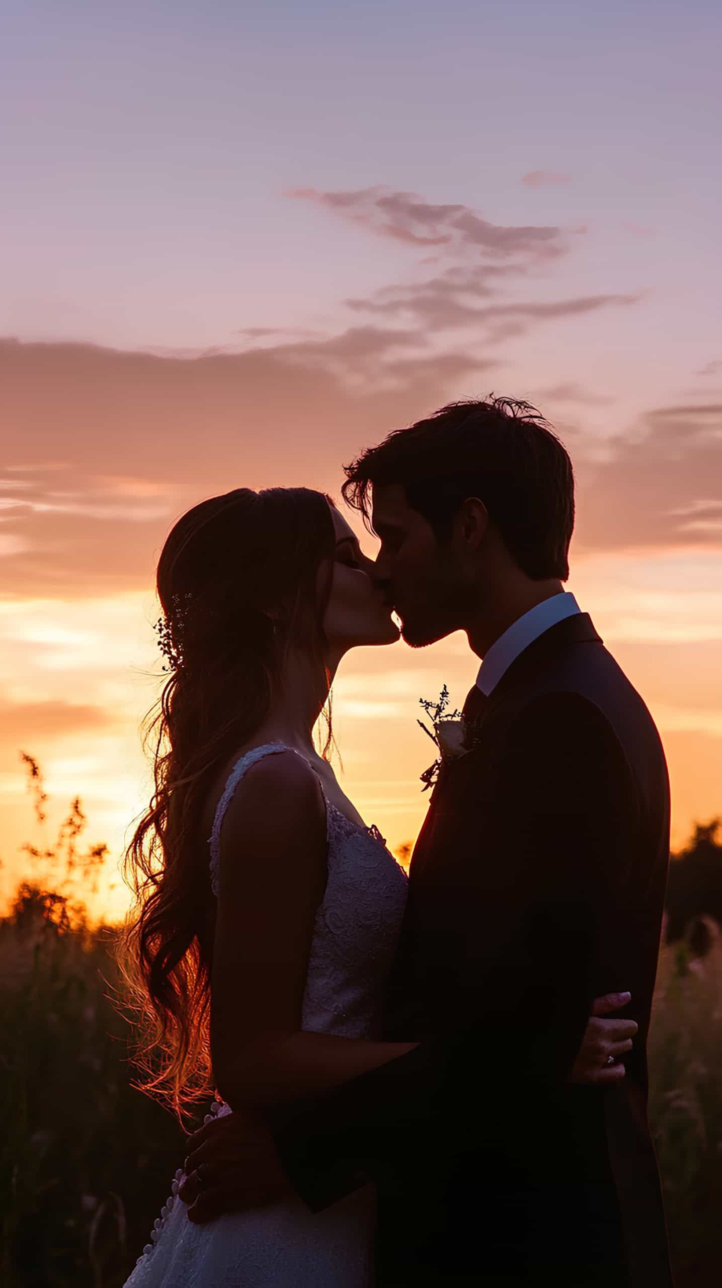 Silhouette Kiss