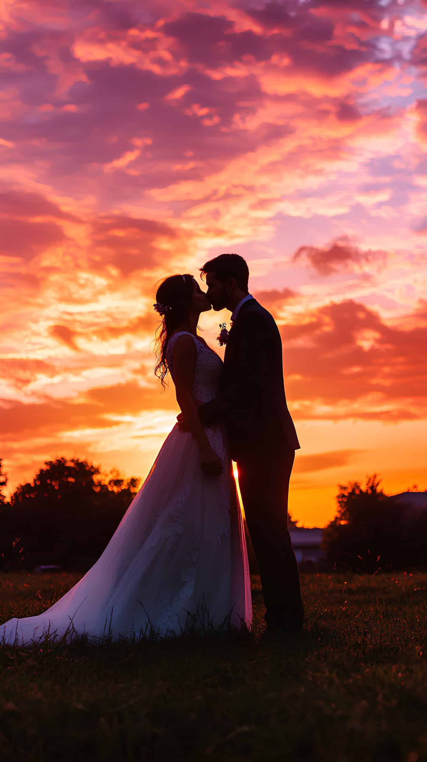 Silhouette Kiss
