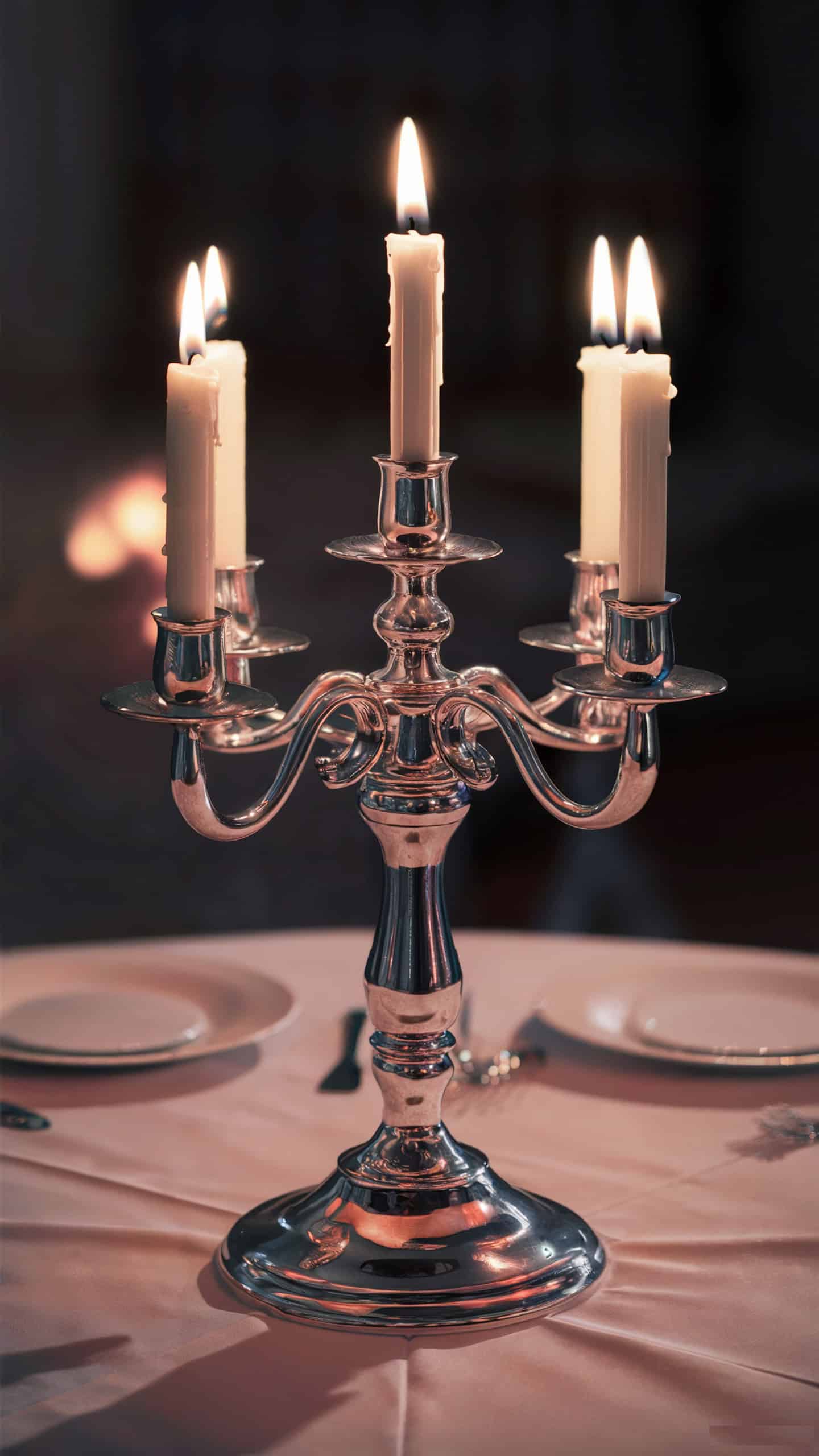 Silver Candelabra