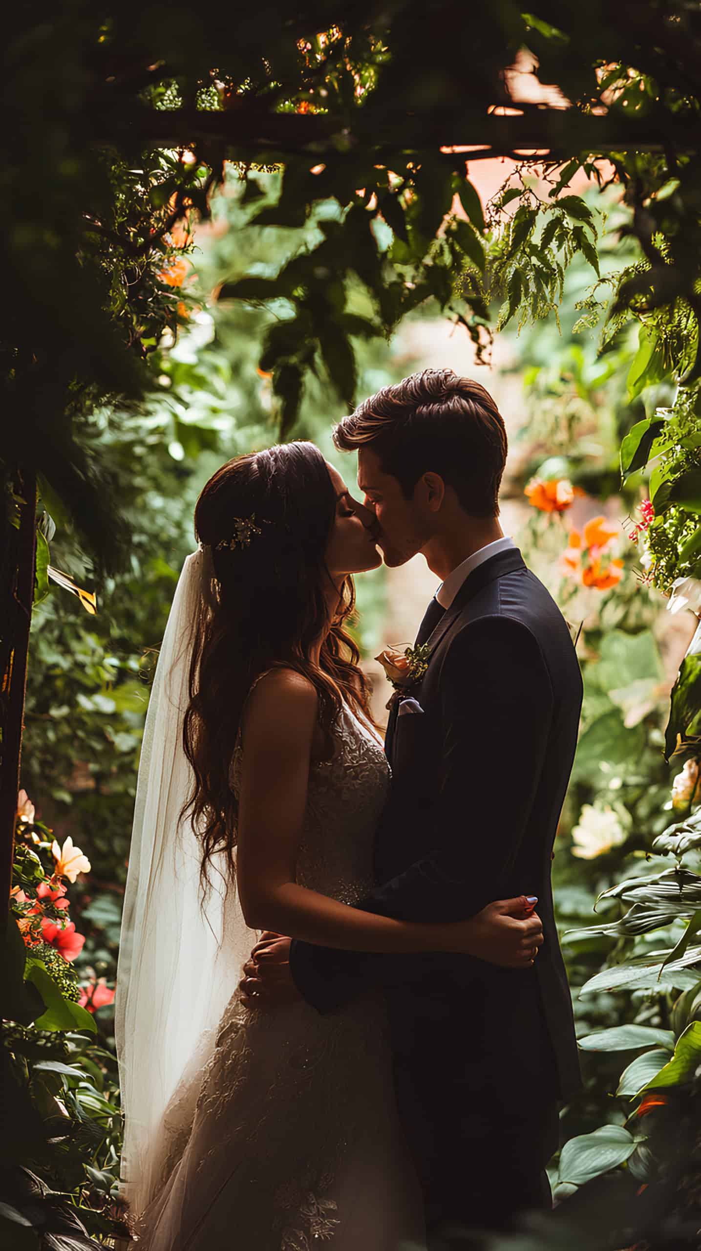 Sneaking Away for a Kiss