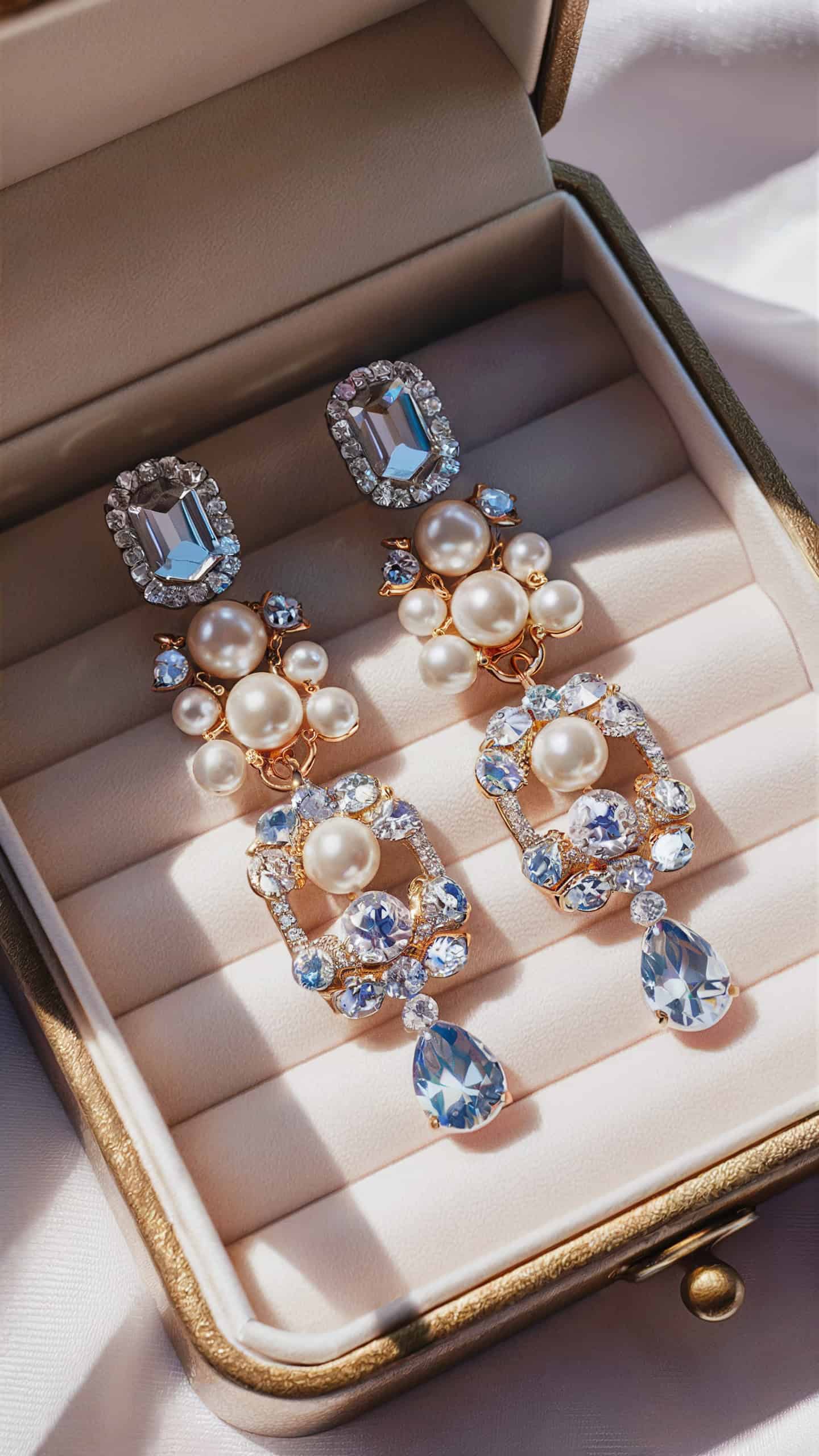 Statement Rhinestone Drops