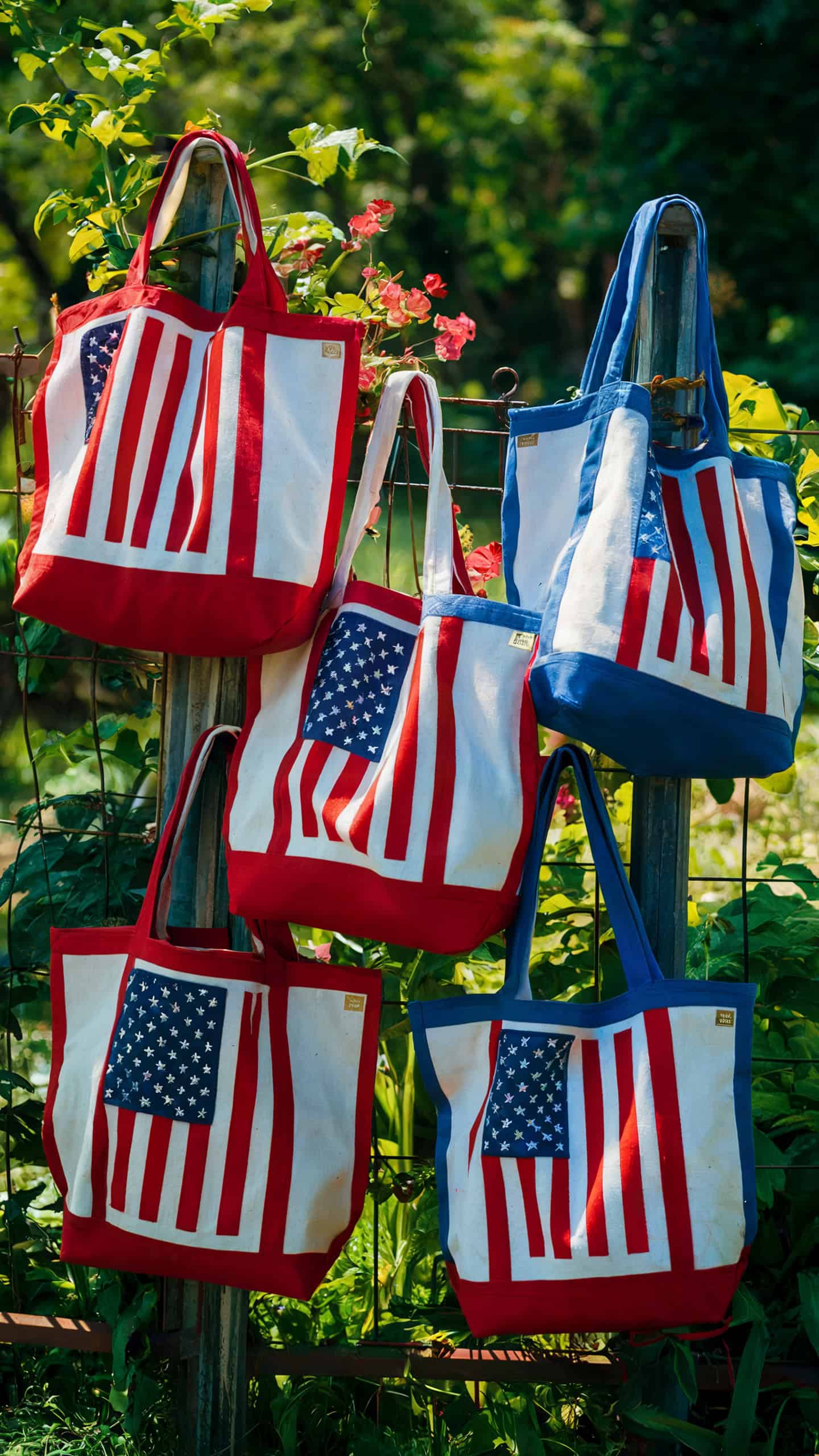 USA Tote Bags