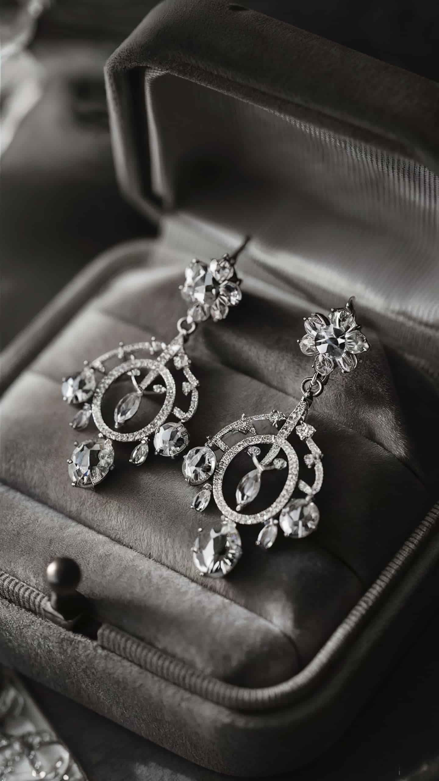 Vintage Chandelier Earrings