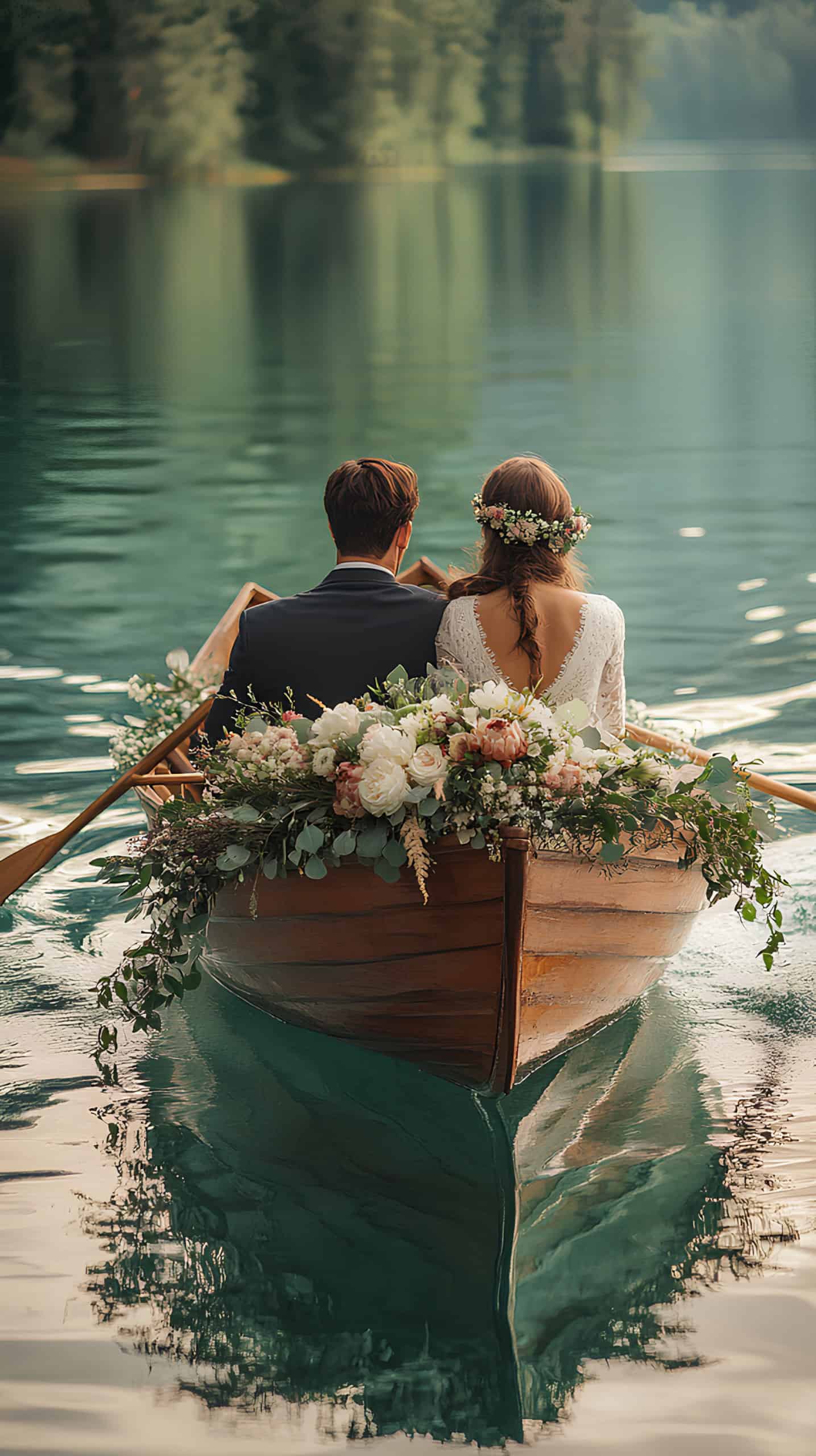 Vintage Rowboat Ride