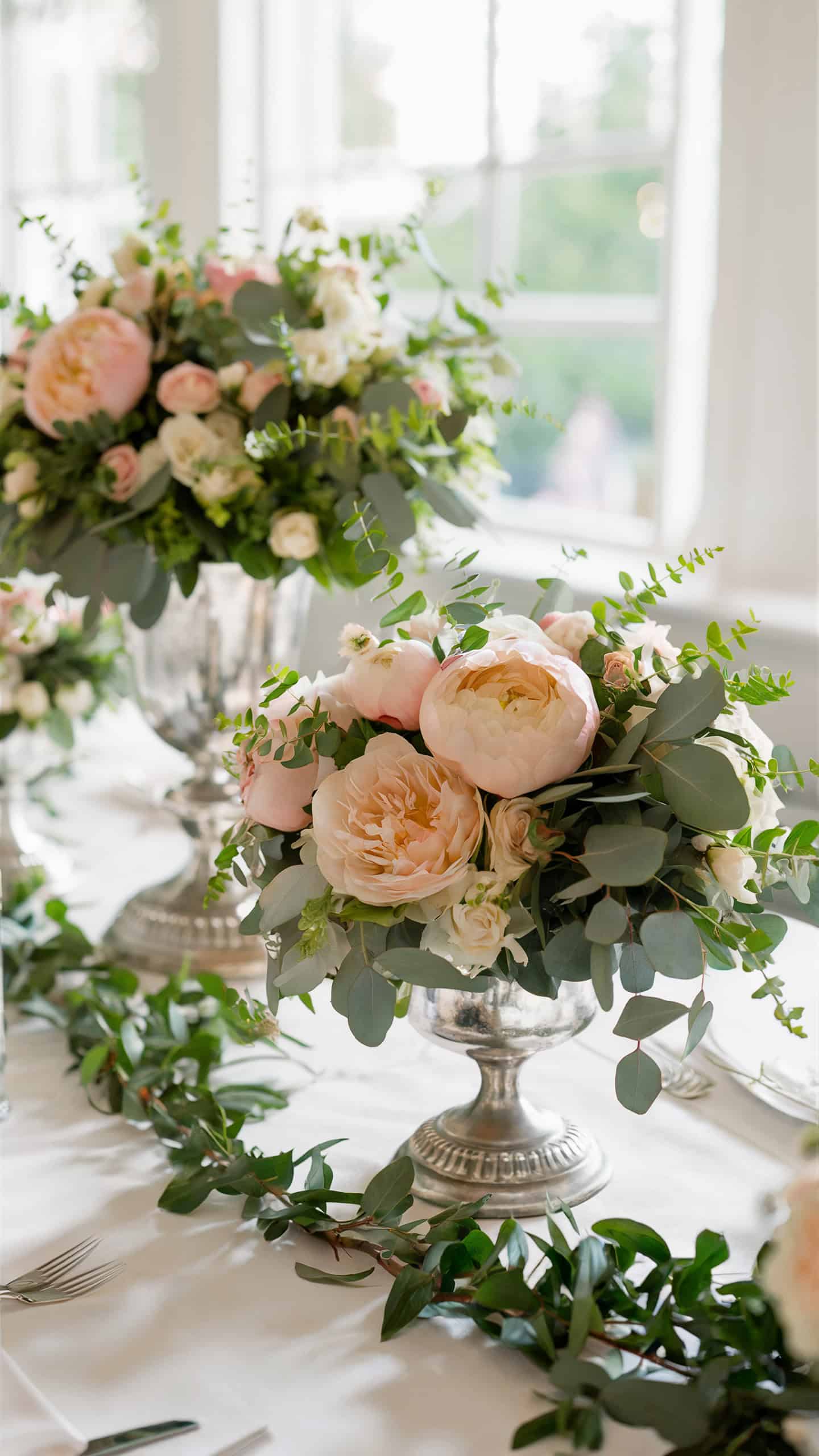Vintage Style Floral Arrangements