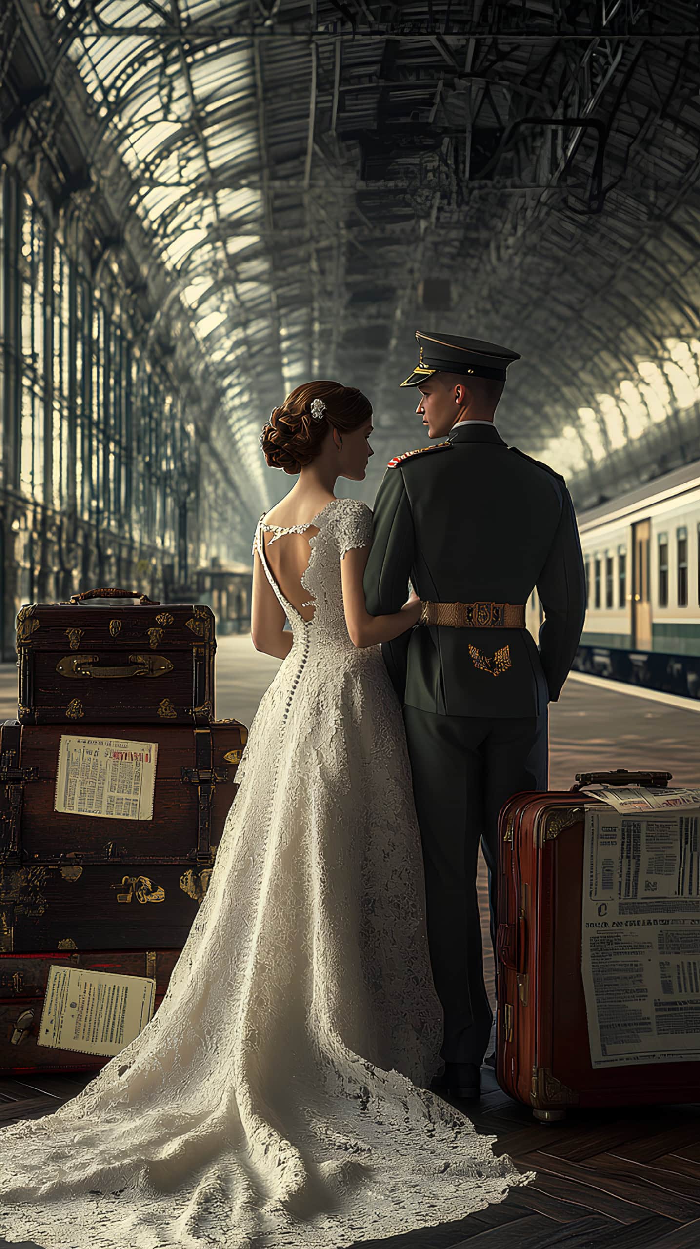 Vintage Train Station