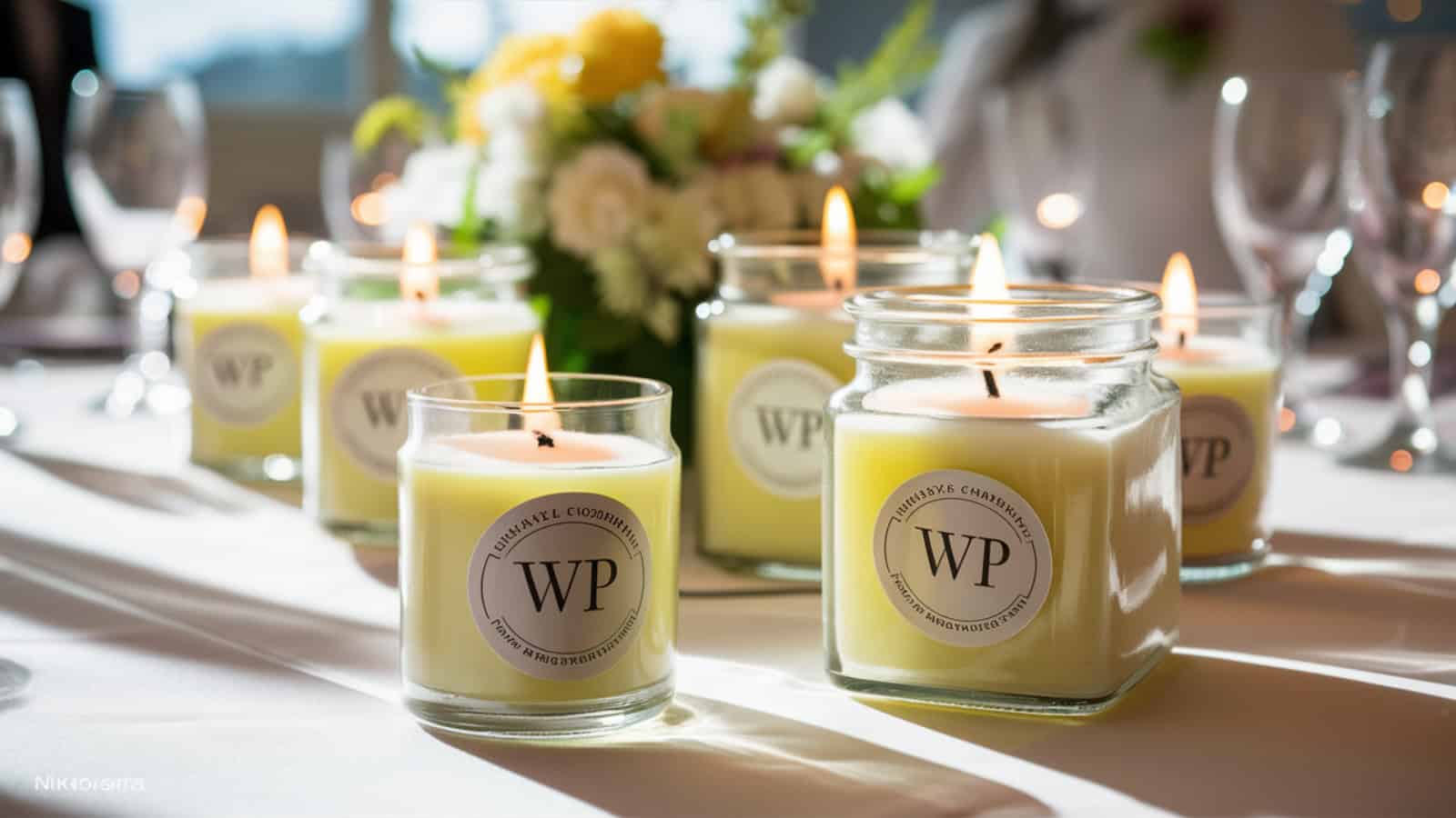 Wedding favors limoncello