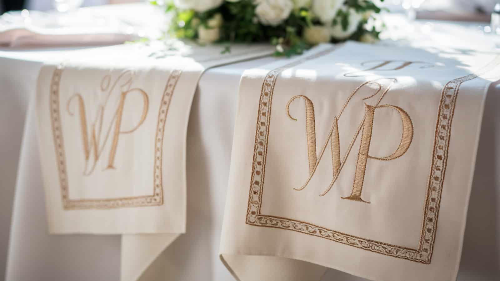 Wedding table decorations unique