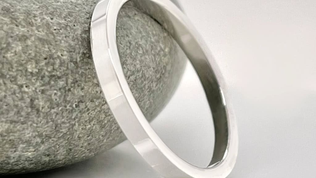 2mm Solid Platinum Wedding Band
