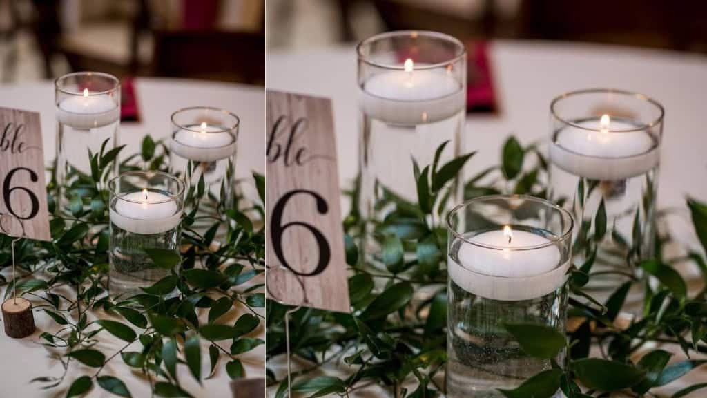 60 pcs Floating Candles for Table Decor