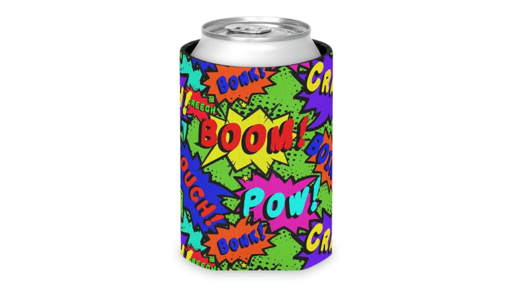 Action Comics Superhero Can Cooler