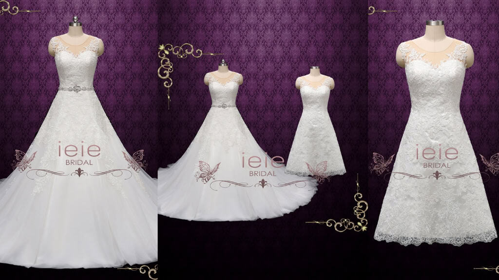 Annise Convertible Lace Wedding Dress