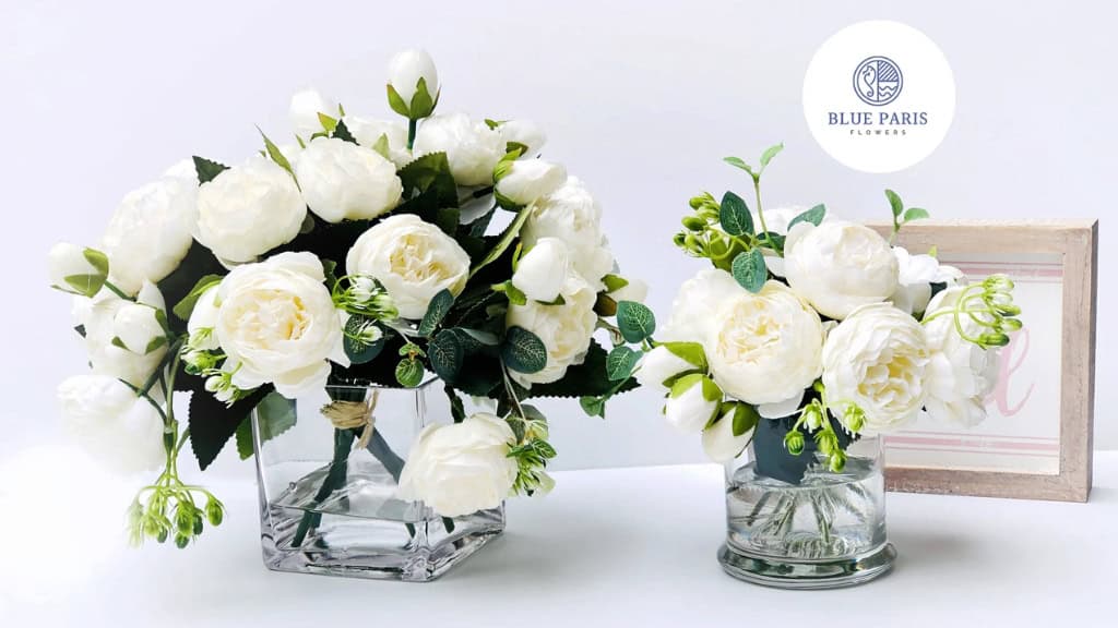 Bestseller Rose Peony Silk Flower Arrangement