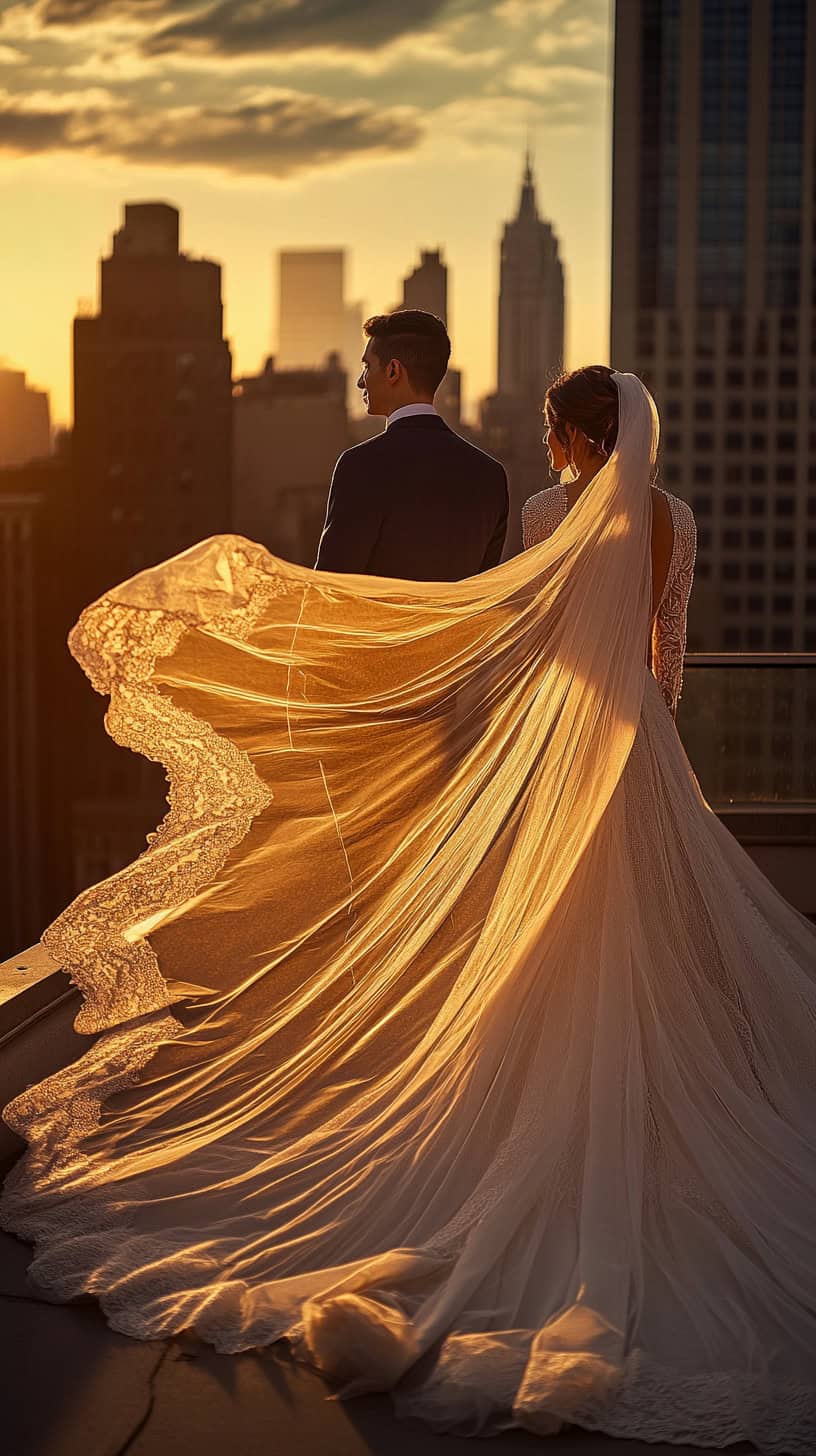 Bridal Veil in the Wind