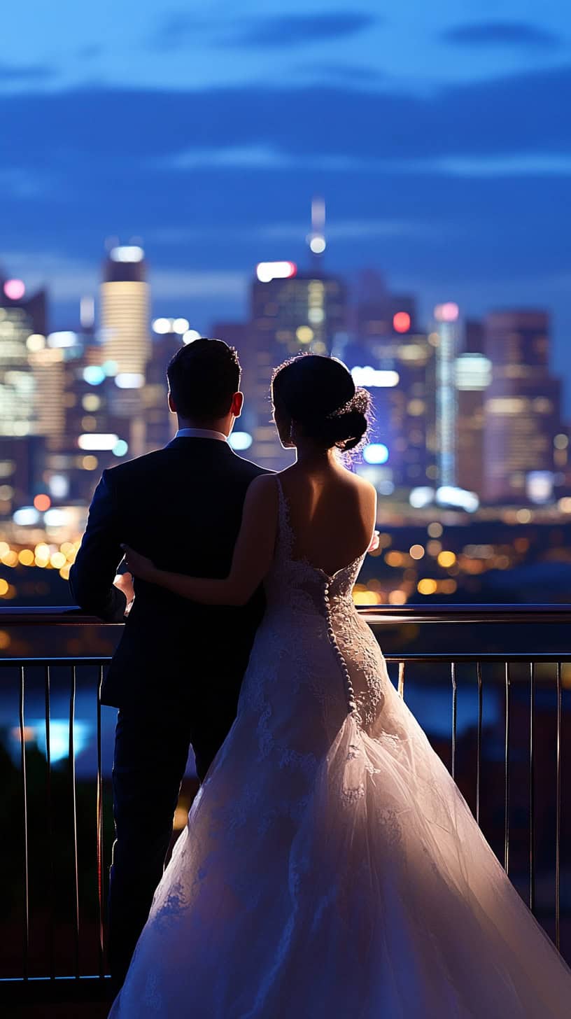 City Lights Backdrop