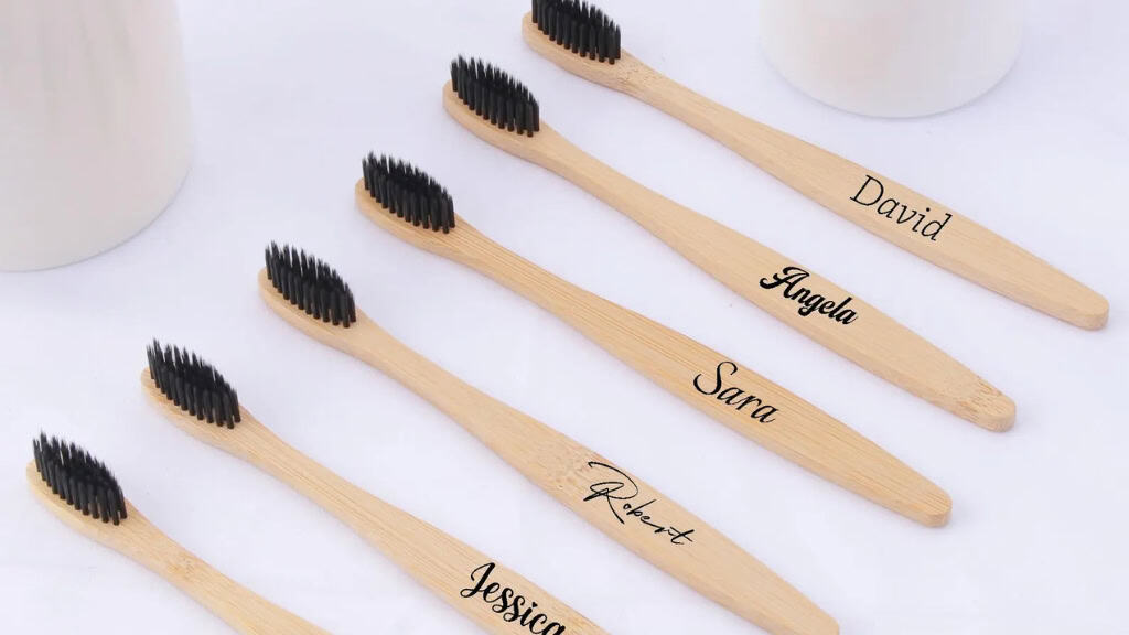 Custom Eco-Friendly Bamboo Toothbrush