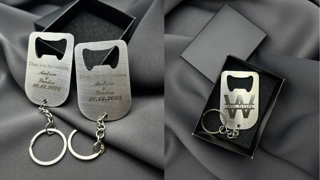 Personalized Engraved Metal Bottle Openers