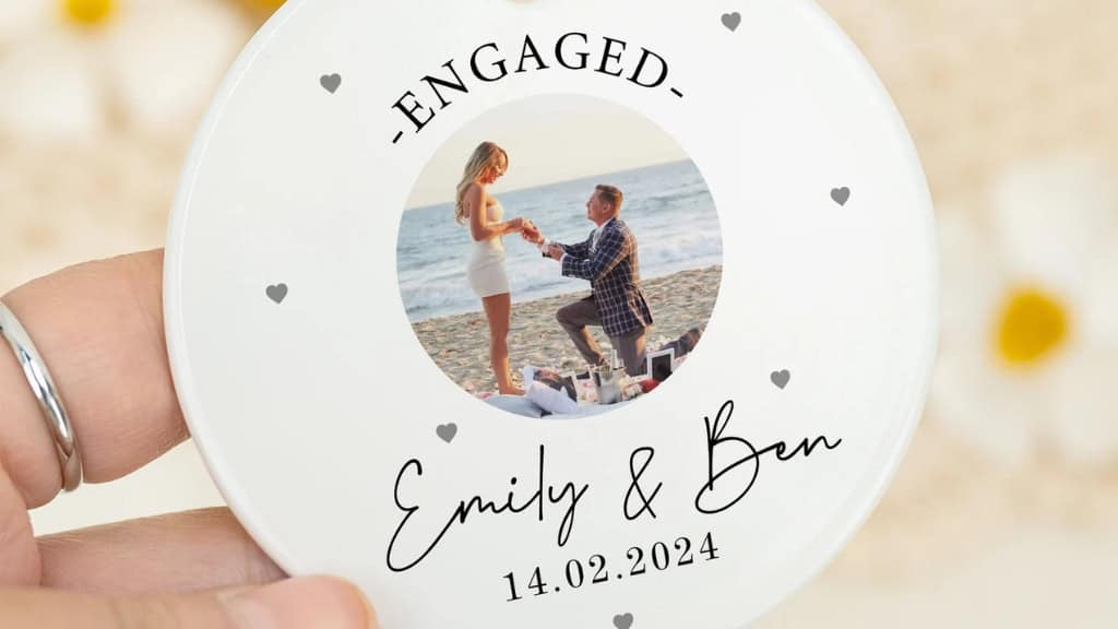 Custom Photo Ceramic Ornaments