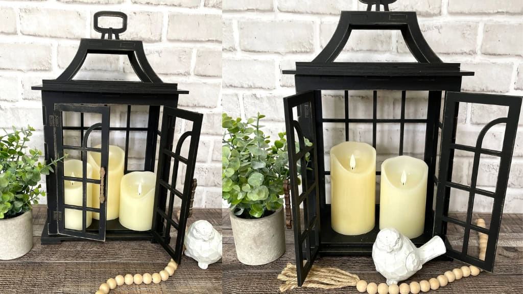 Double Door Farmhouse Lantern Digital File