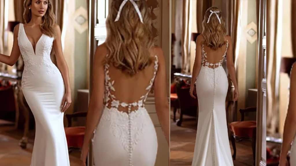 Elegant Mermaid Bridal Gown
