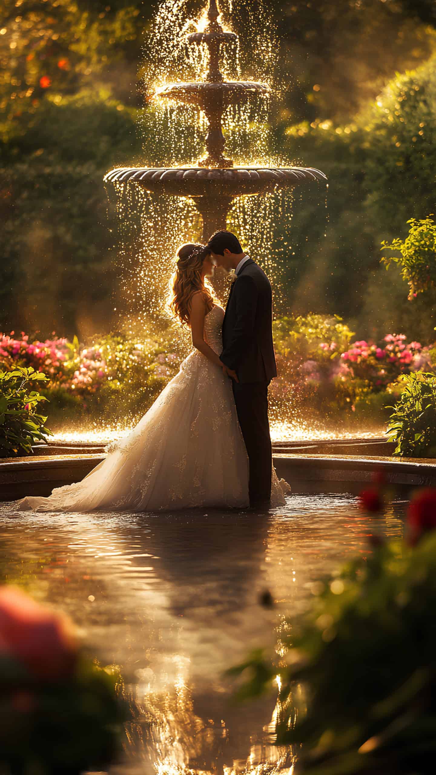 Garden with Fountain