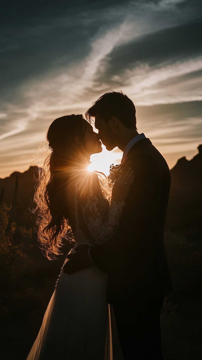 Golden Hour Kiss
