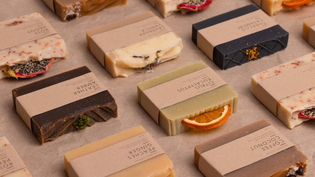 Handmade Natural Soap Bar from New York