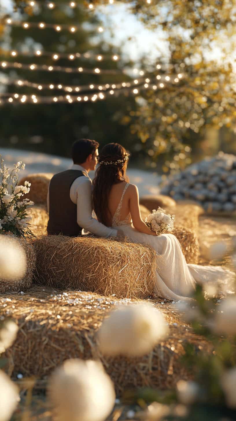 Hay Bale Seating