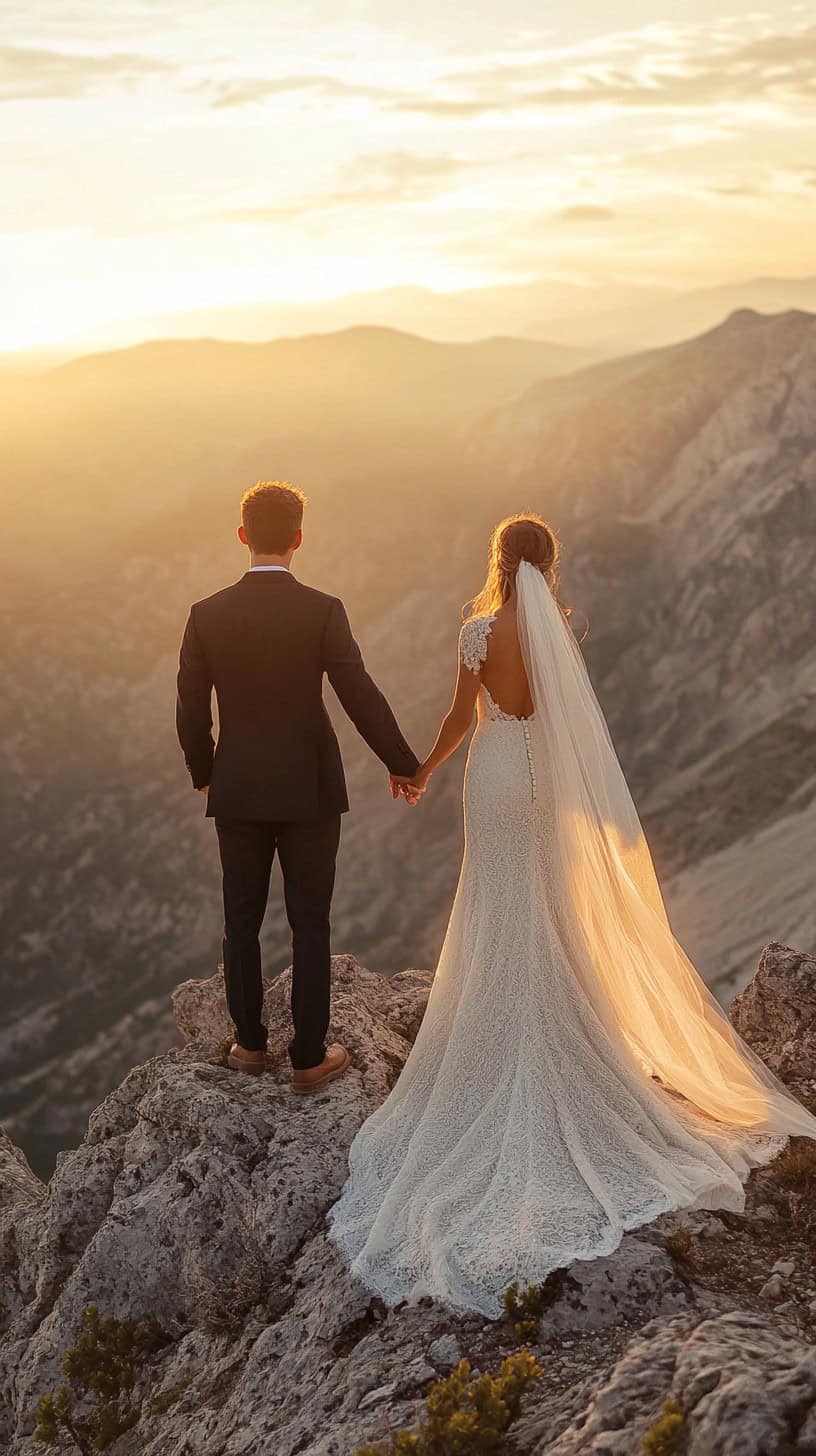 Holding Hands on the Ridge