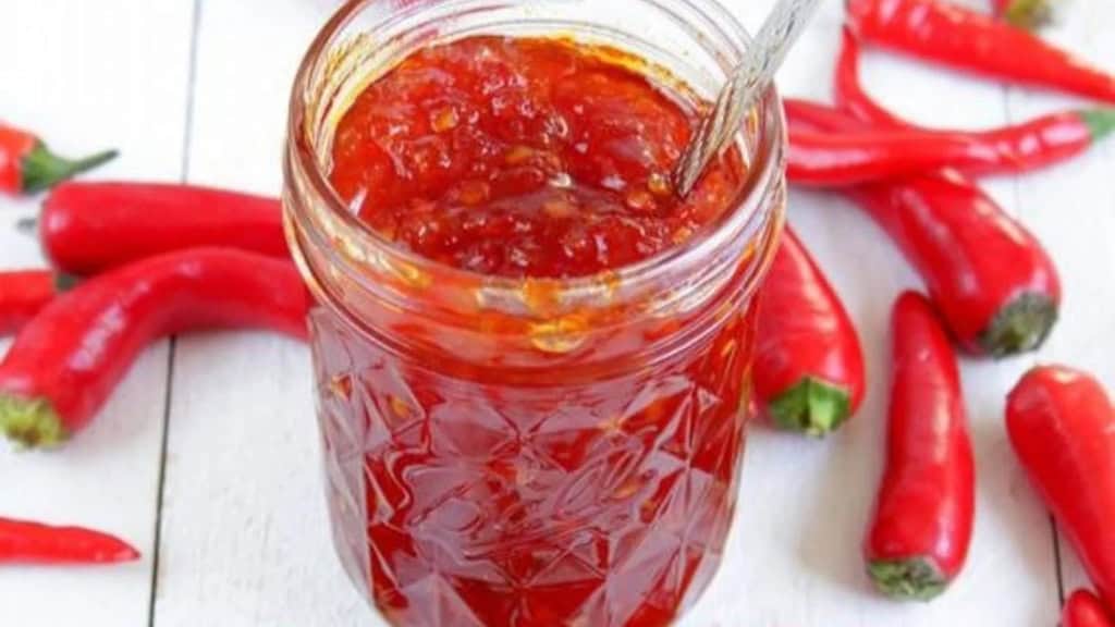 Homemade Hot Pepper Jam