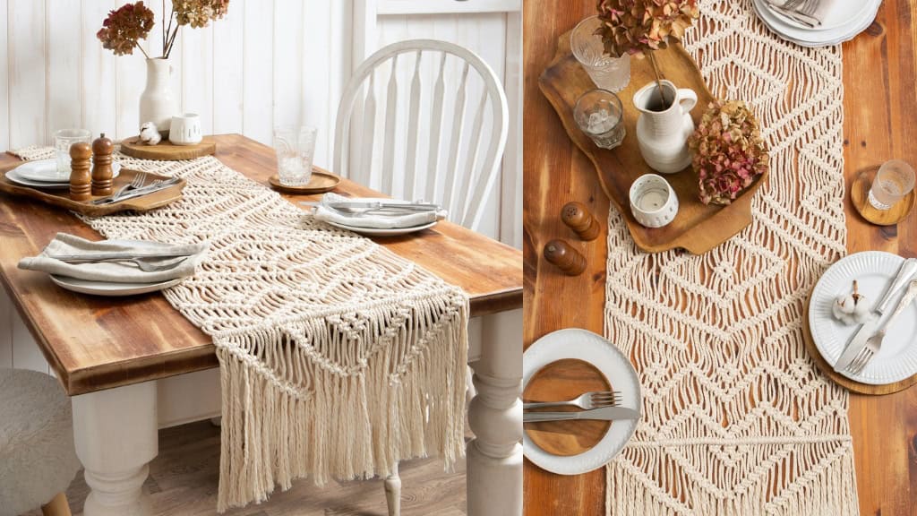 Wool Couture Intermediate Macrame Table Runner Kit
