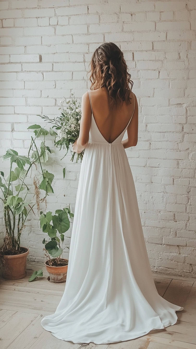 Ivory Boho Wedding Dress