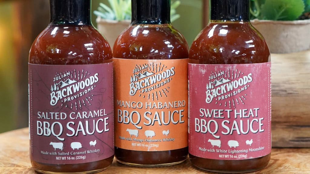 Julian Backwoods BBQ Sauce Trio