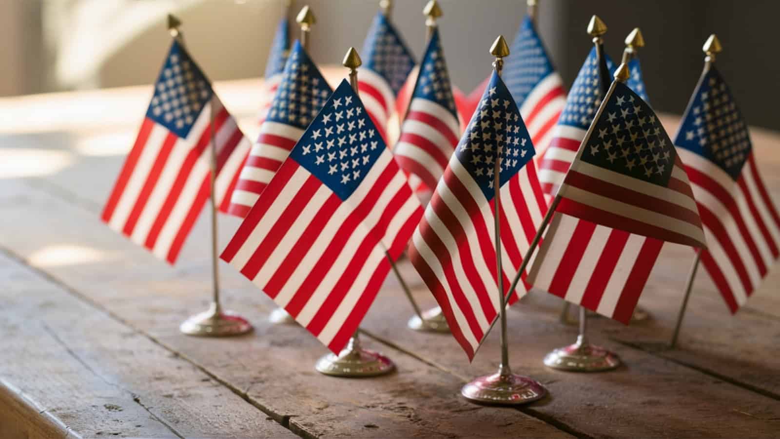 July 4th wedding favors