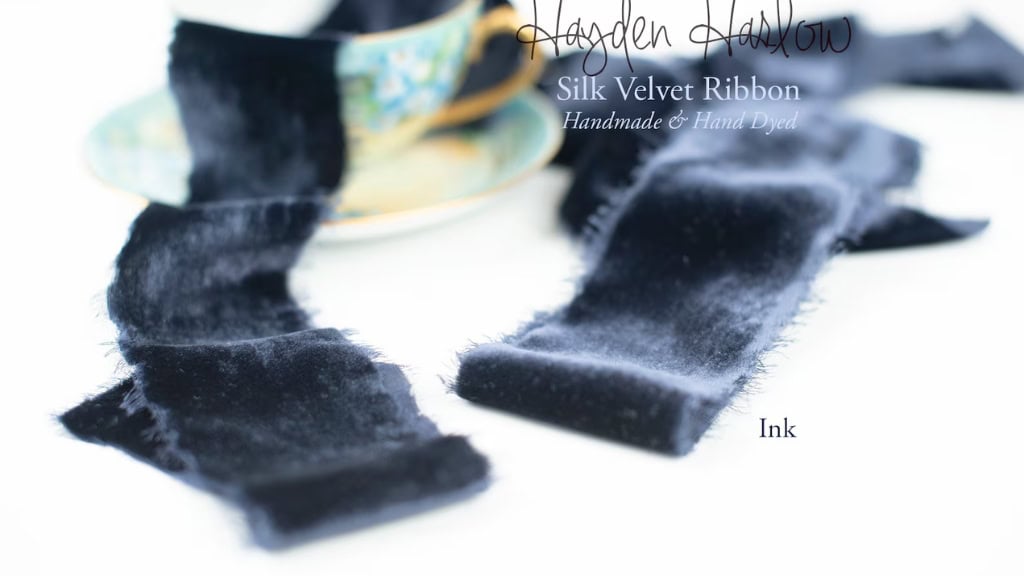 Silk Velvet Ribbon for Gifting & Crafting
