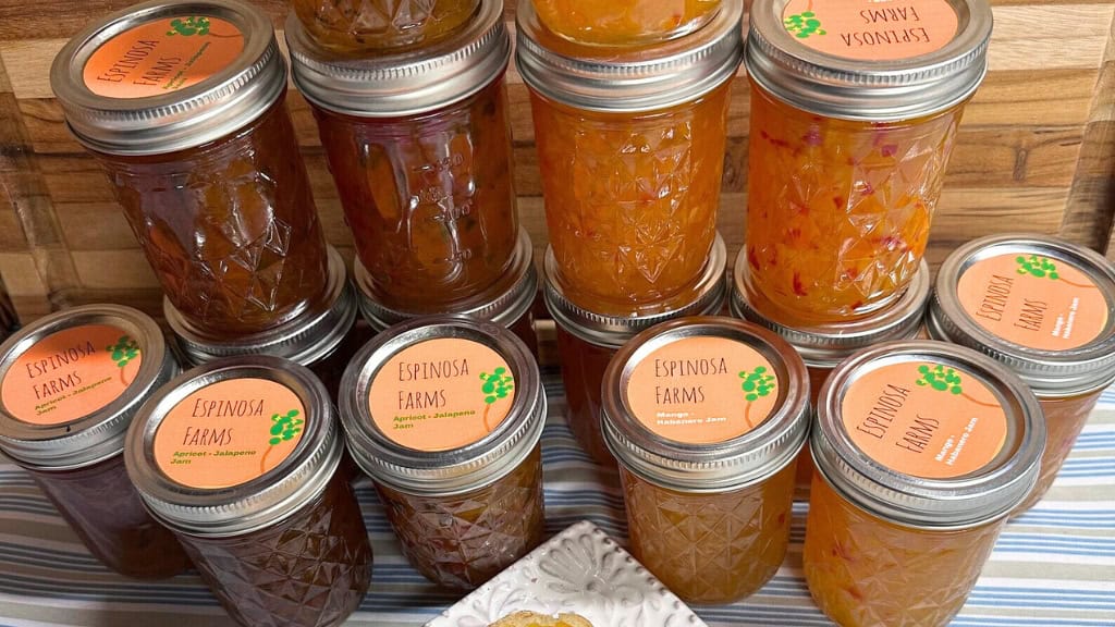 San Jose Mango Habanero Pepper Jam