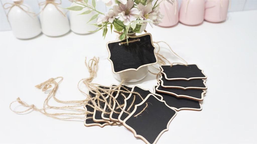 Mini Chalkboard Signs Set of 10