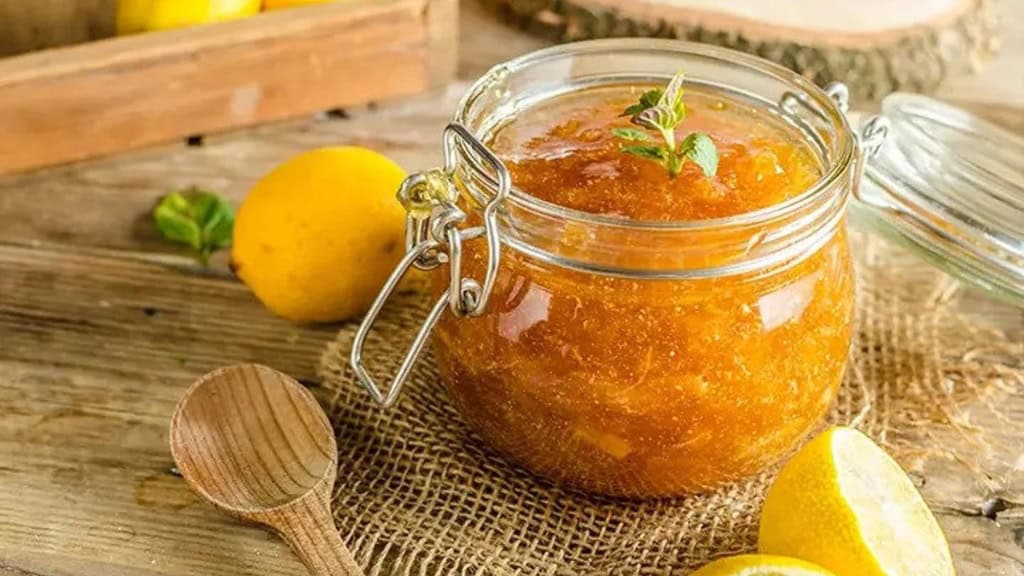 Organic Homemade Lemon Jam