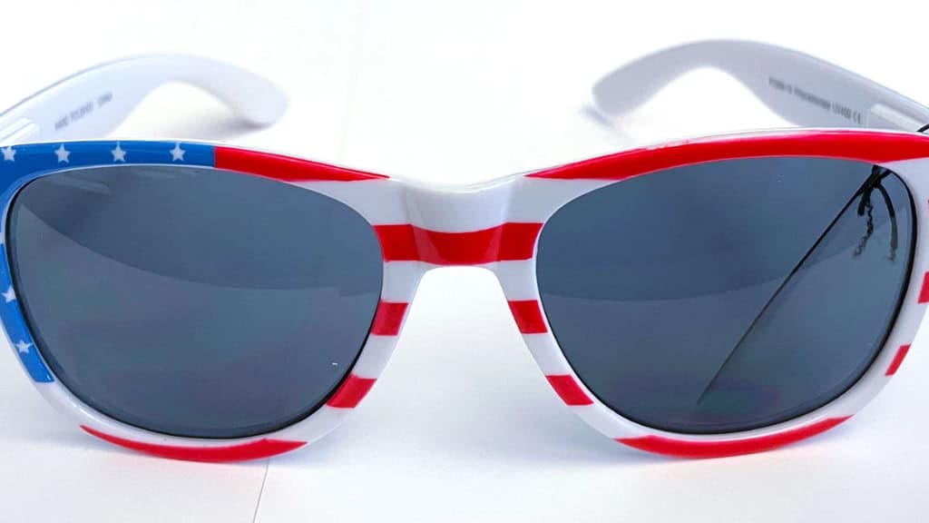 Patriotic American Flag Sunglasses