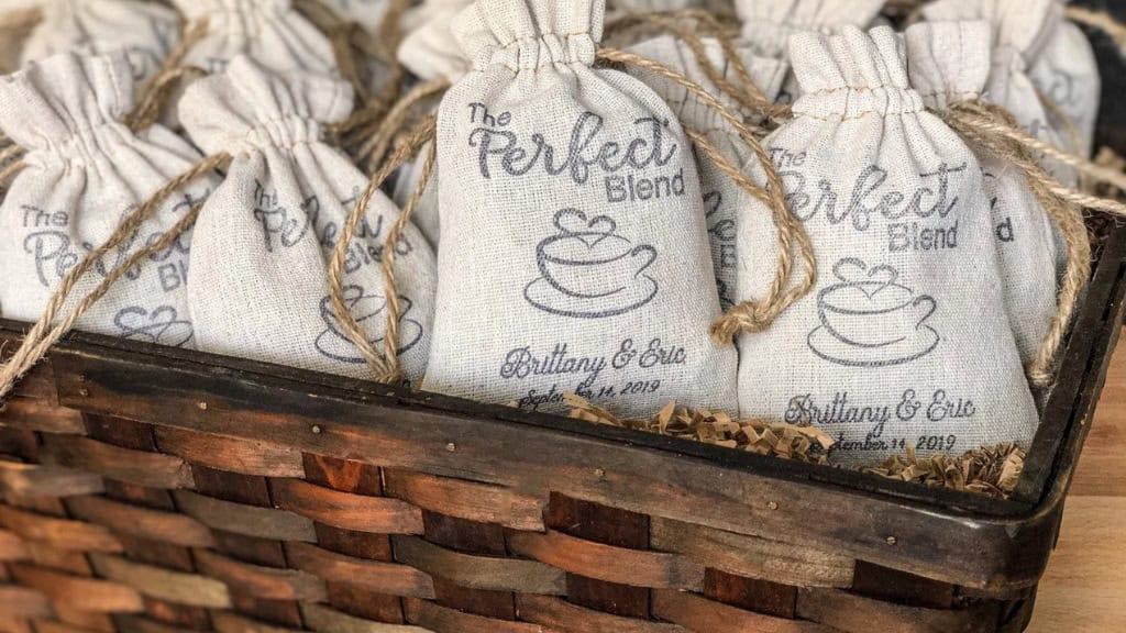 Perfect Blend Coffee Wedding Favors Set
