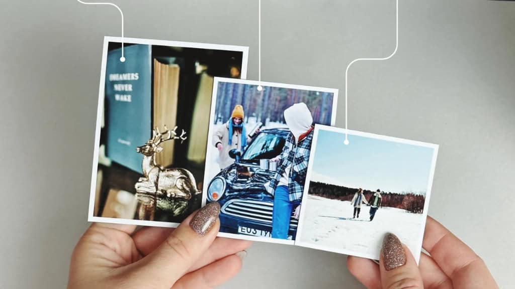 Personalized Baptism Photo Magnets