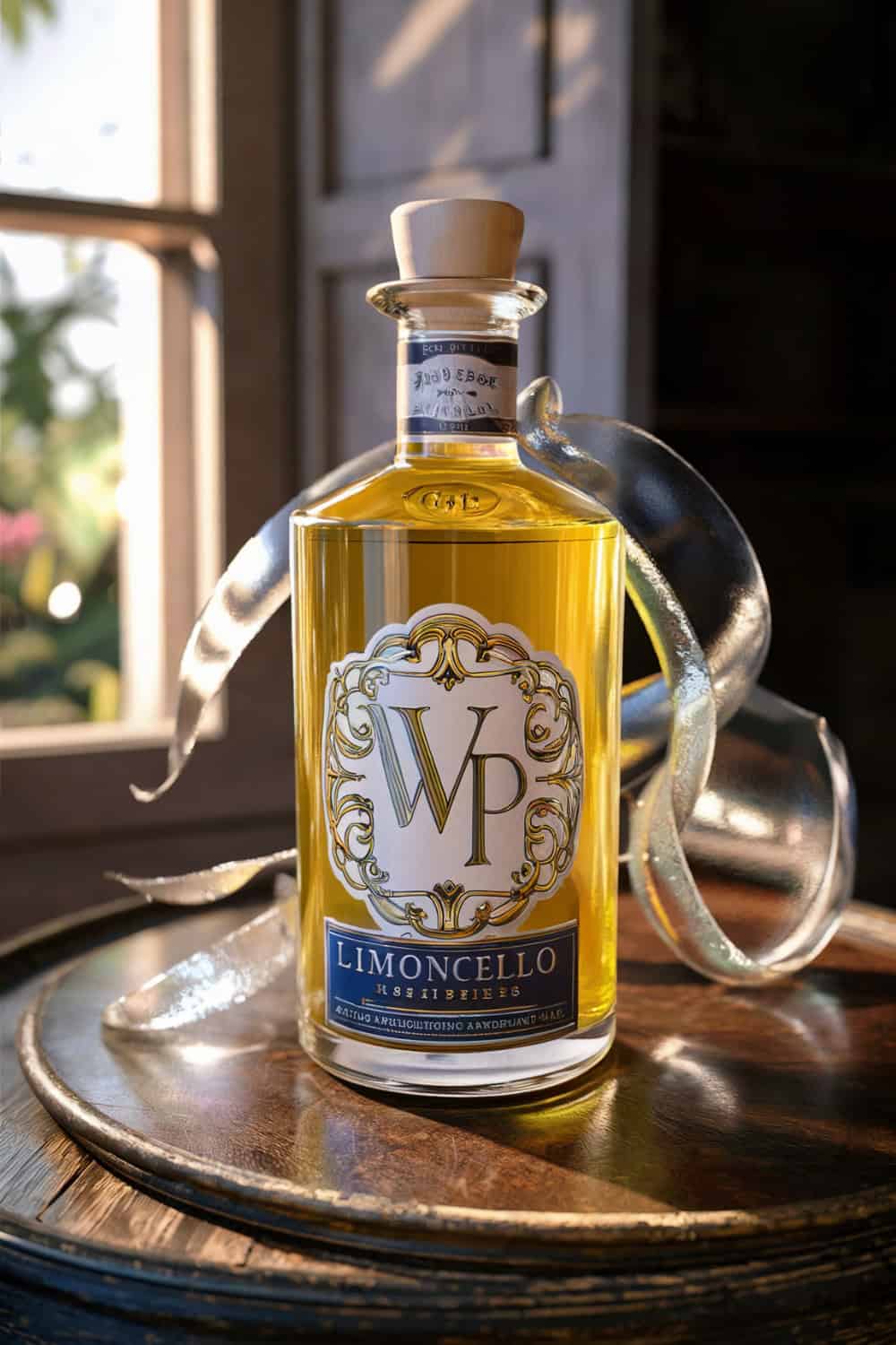 Personalized Limoncello Bottles