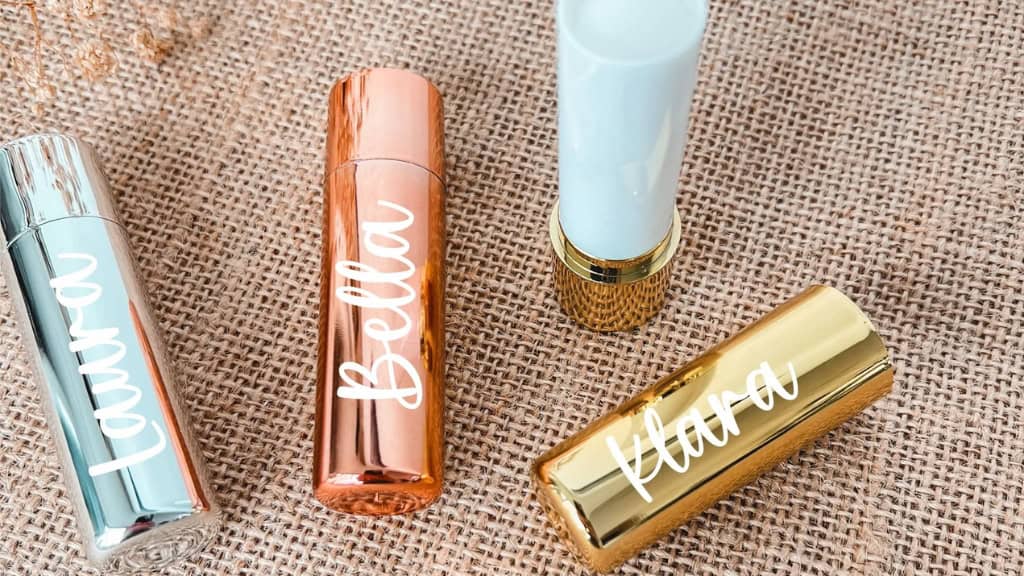 Personalized Lip Balm for Weddings