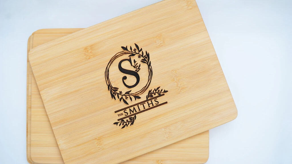 Personalized Bamboo Wooden Placemats