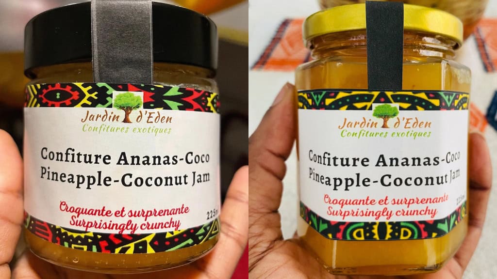 Pineapple and Coconut Fruit Jam