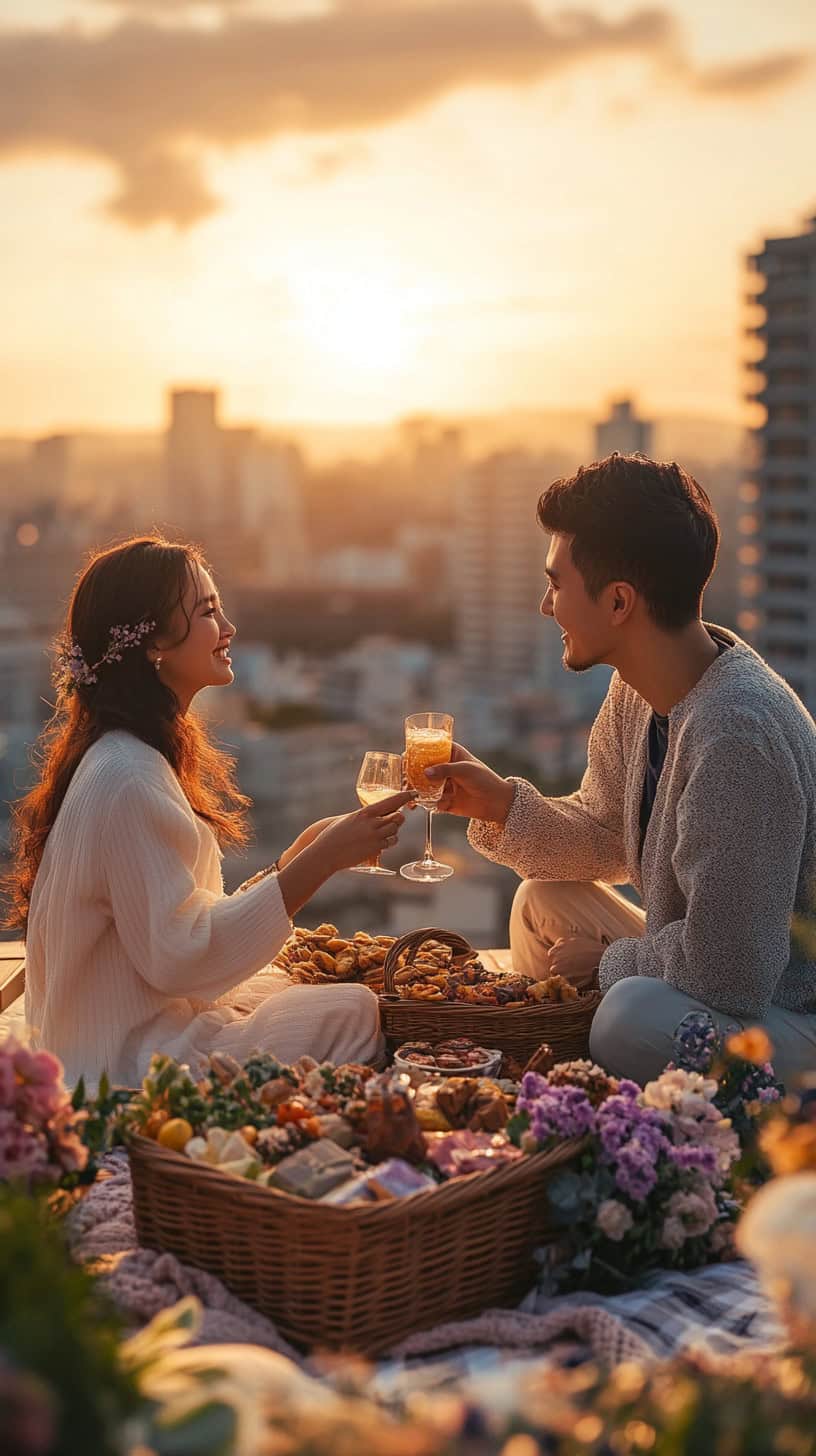 Romantic Picnic Setup