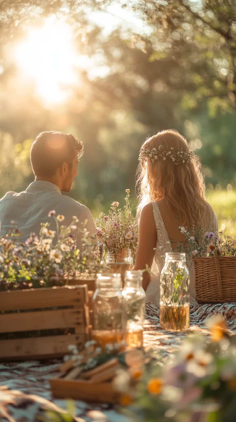 Rustic Picnic Setting