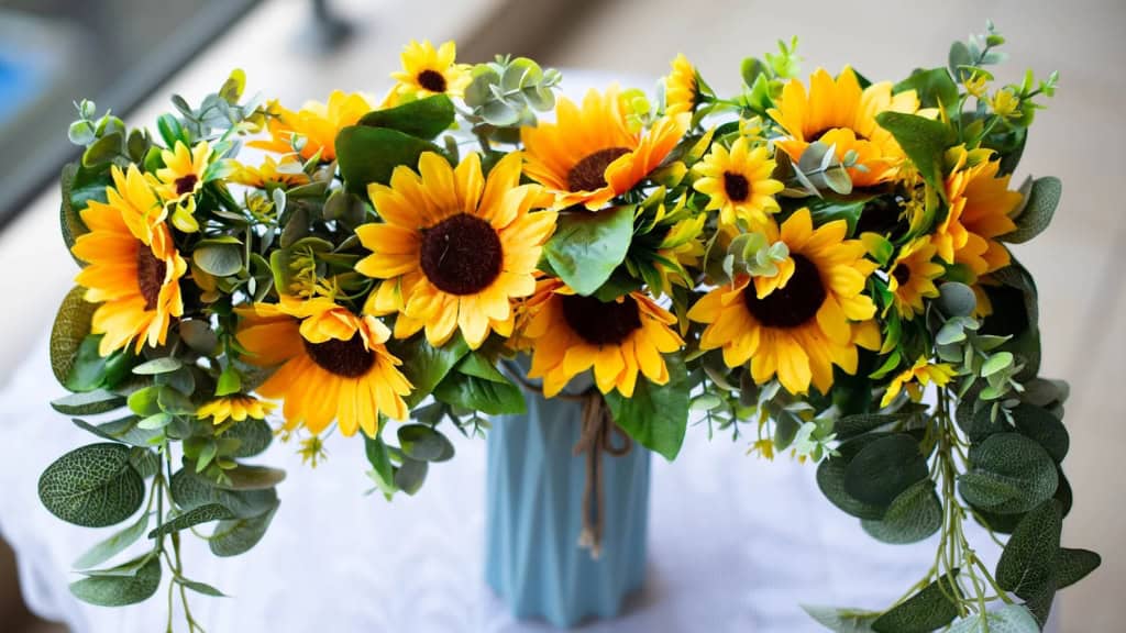 Rustic Sunflower Centerpiece