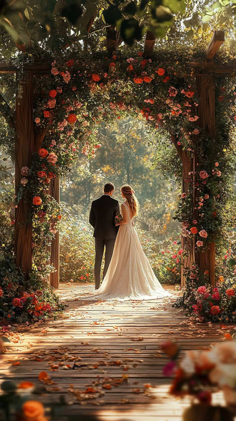 Rustic Wooden Arch