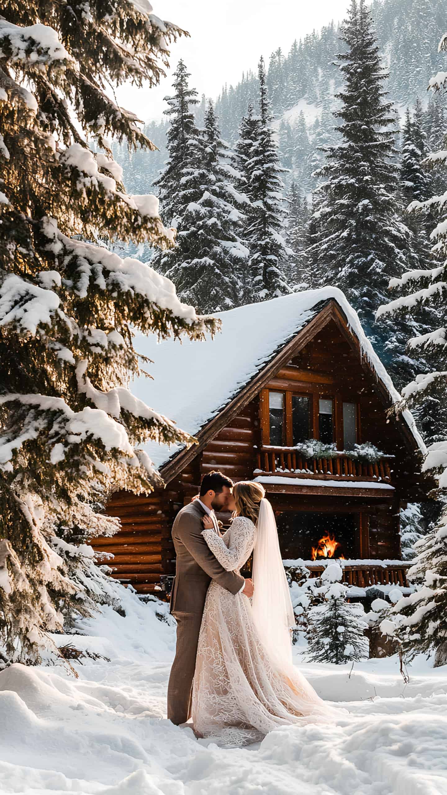 Snowy Mountain Cabin